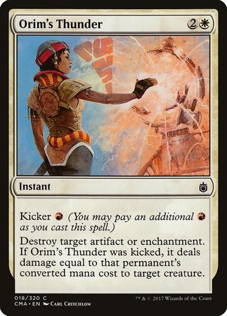 Orim's Thunder [Commander Anthology] | Dumpster Cat Games