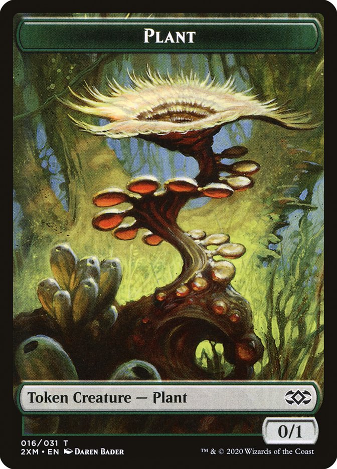 Plant Token [Double Masters] | Dumpster Cat Games