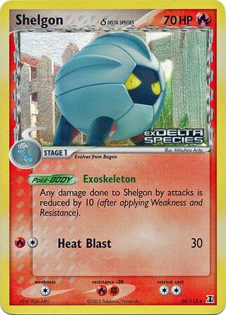 Shelgon (54/113) (Delta Species) (Stamped) [EX: Delta Species] | Dumpster Cat Games