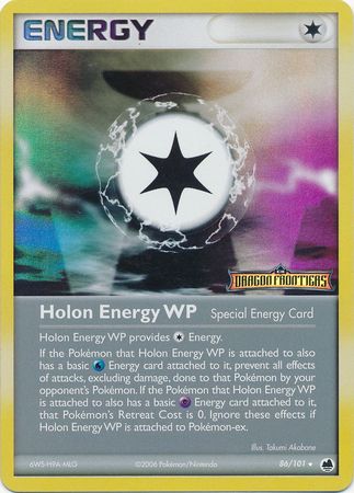 Holon Energy WP (86/101) (Stamped) [EX: Dragon Frontiers] | Dumpster Cat Games