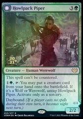 Howlpack Piper // Wildsong Howler [Innistrad: Crimson Vow Prerelease Promos] | Dumpster Cat Games