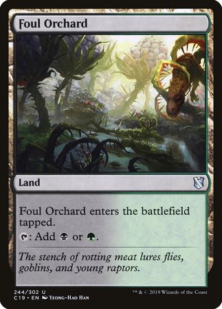 Foul Orchard [Commander 2019] | Dumpster Cat Games