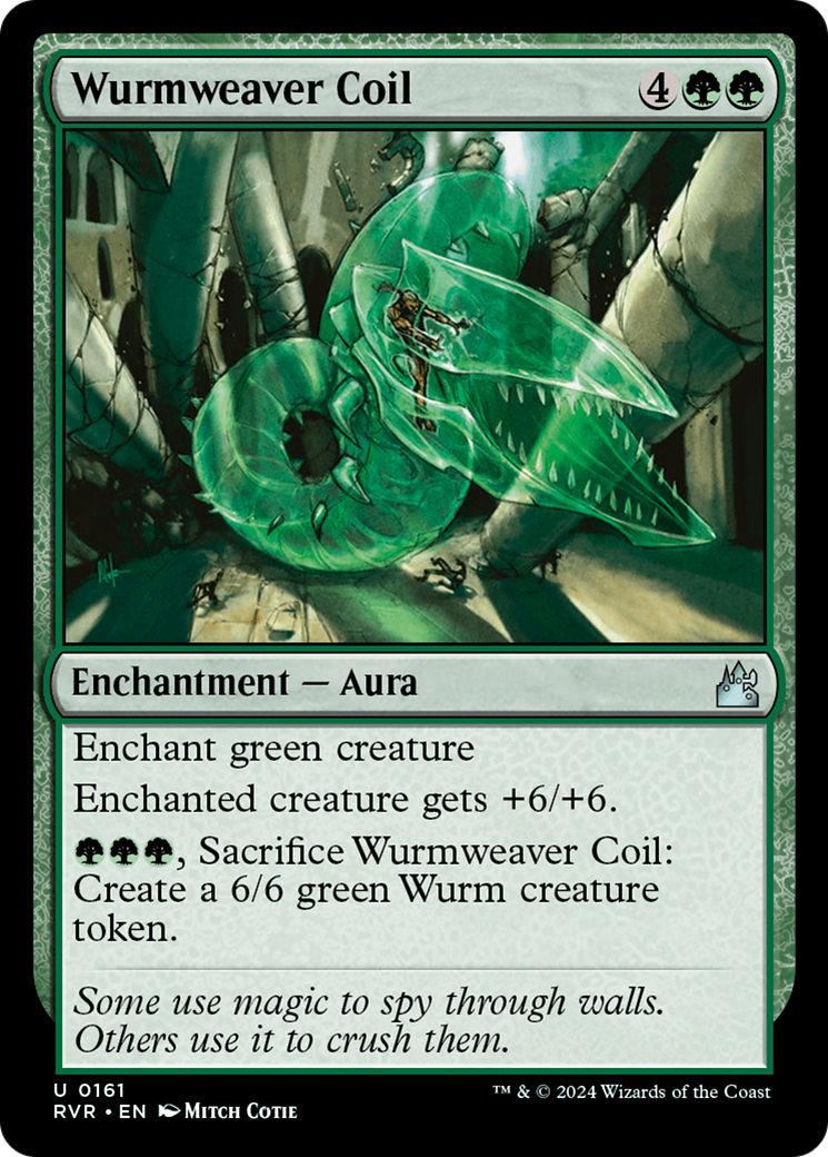 Wurmweaver Coil [Ravnica Remastered] | Dumpster Cat Games