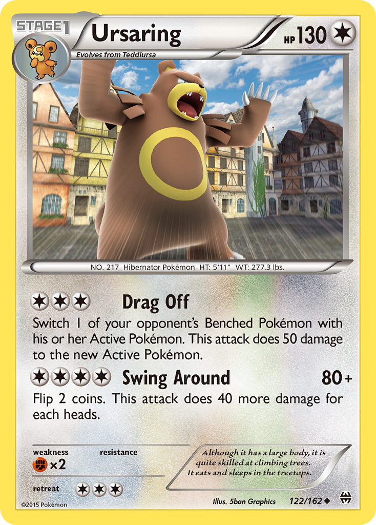 Ursaring (122/162) [XY: BREAKthrough] | Dumpster Cat Games