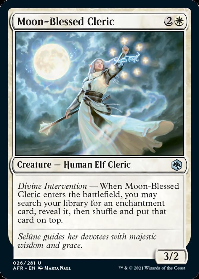 Moon-Blessed Cleric [Dungeons & Dragons: Adventures in the Forgotten Realms] | Dumpster Cat Games