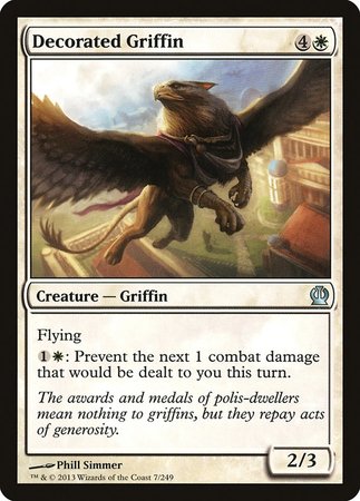 Decorated Griffin [Theros] | Dumpster Cat Games