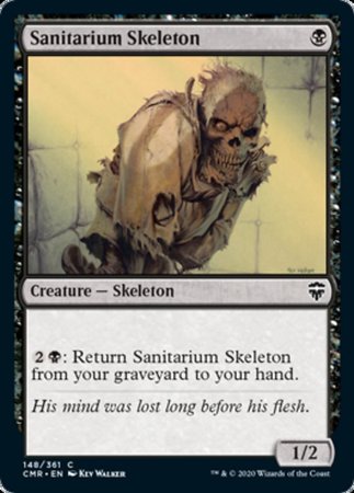 Sanitarium Skeleton [Commander Legends] | Dumpster Cat Games