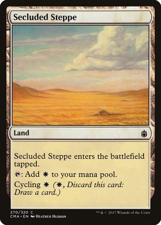 Secluded Steppe [Commander Anthology] | Dumpster Cat Games