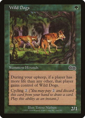 Wild Dogs [Urza's Saga] | Dumpster Cat Games