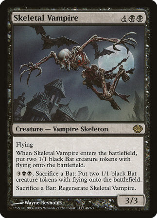 Skeletal Vampire [Duel Decks: Garruk vs. Liliana] | Dumpster Cat Games