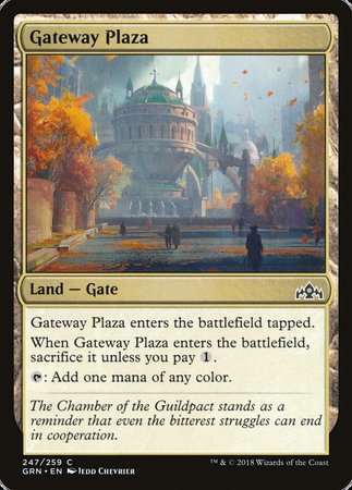 Gateway Plaza [Guilds of Ravnica] | Dumpster Cat Games