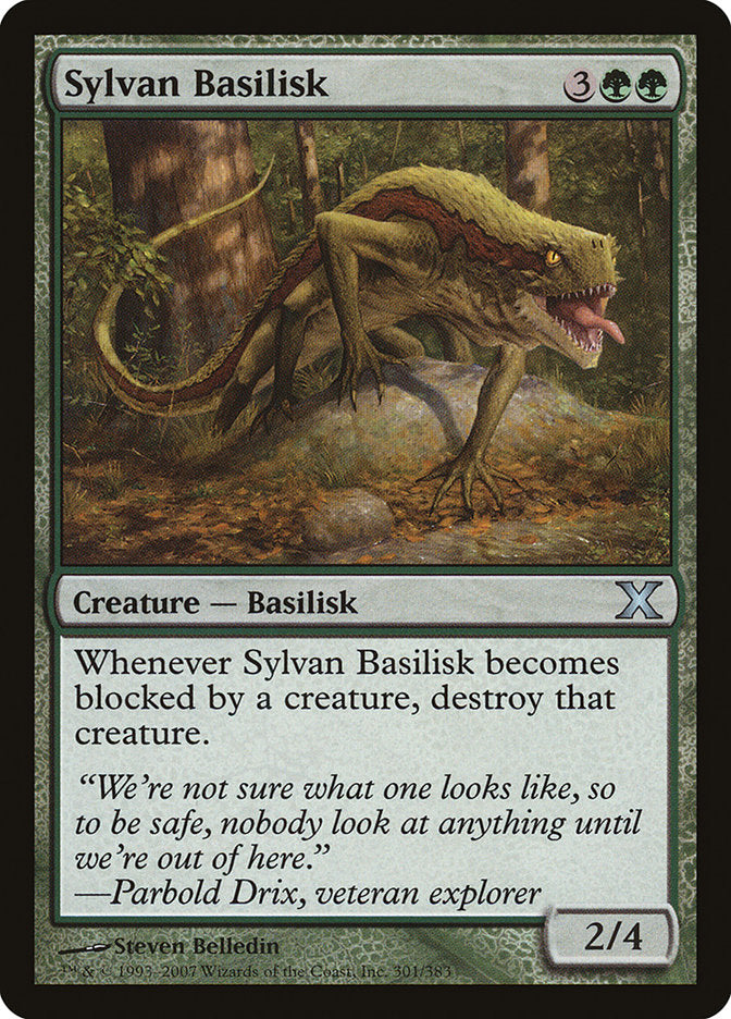 Sylvan Basilisk [Tenth Edition] | Dumpster Cat Games