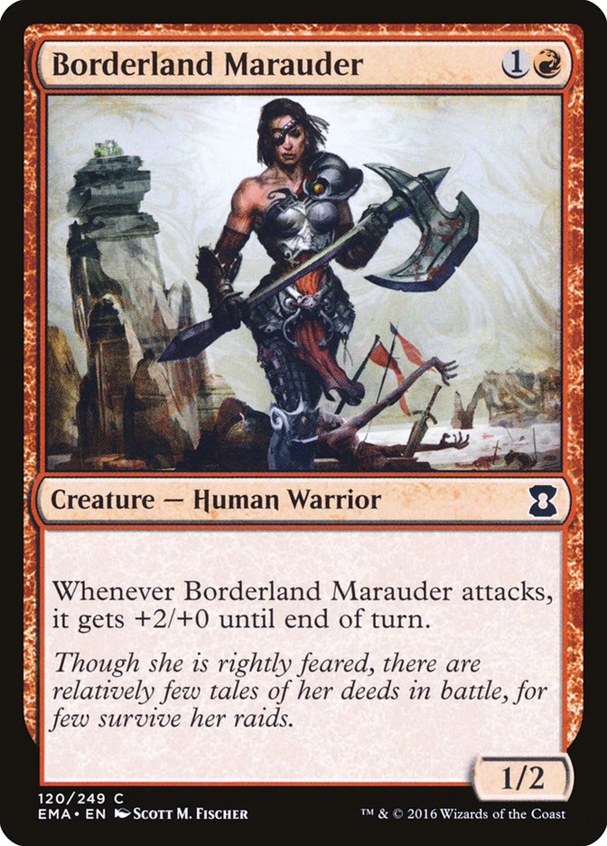 Borderland Marauder [Eternal Masters] | Dumpster Cat Games