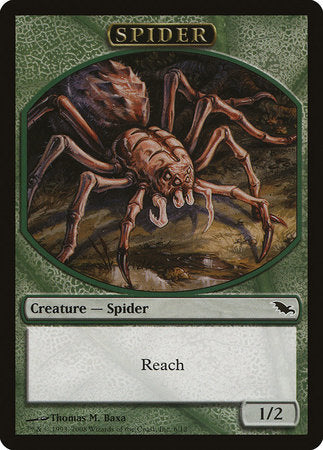 Spider Token [Shadowmoor Tokens] | Dumpster Cat Games