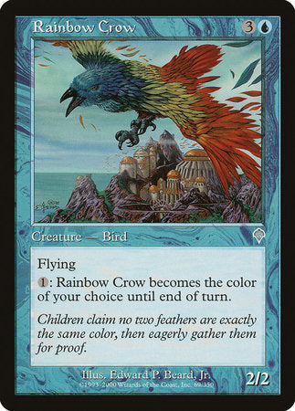 Rainbow Crow [Invasion] | Dumpster Cat Games