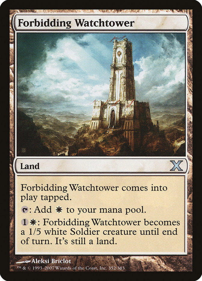 Forbidding Watchtower [Tenth Edition] | Dumpster Cat Games