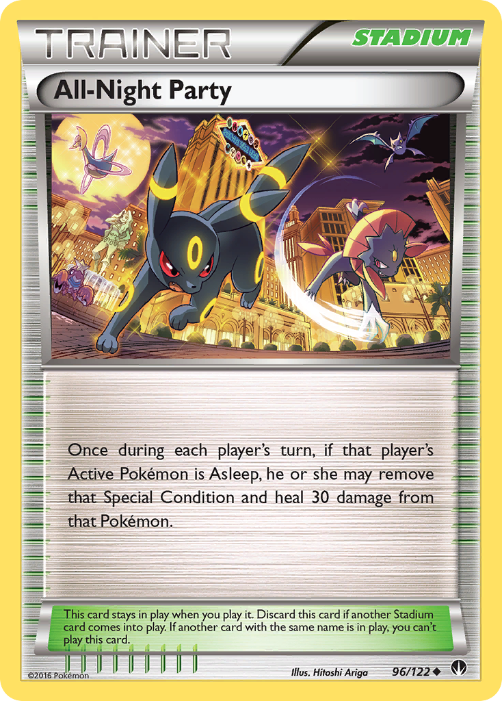 All-Night Party (96/122) [XY: BREAKpoint] | Dumpster Cat Games