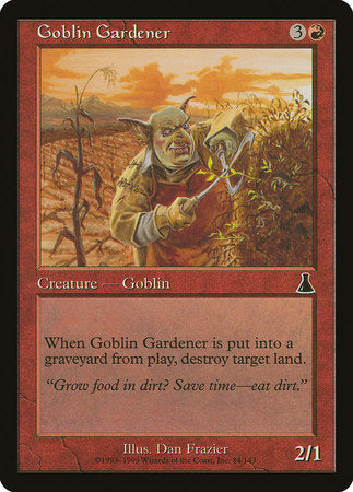 Goblin Gardener [Urza's Destiny] | Dumpster Cat Games