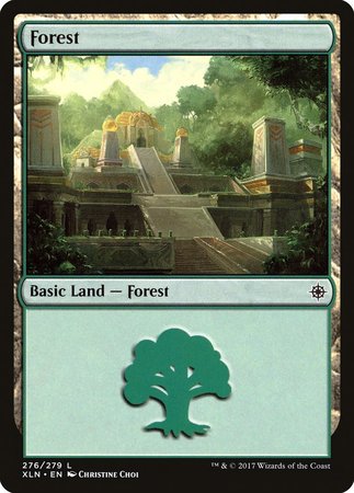 Forest (276) [Ixalan] | Dumpster Cat Games