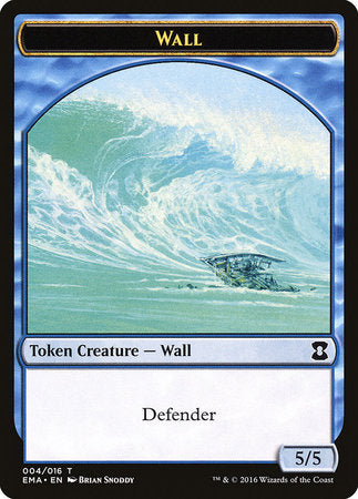 Wall Token [Eternal Masters Tokens] | Dumpster Cat Games