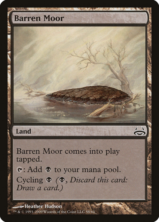 Barren Moor [Duel Decks: Divine vs. Demonic] | Dumpster Cat Games