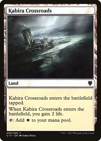 Kabira Crossroads [Commander 2017] | Dumpster Cat Games