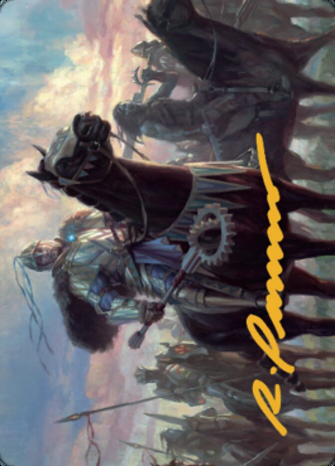 Shanid, Sleepers' Scourge Art Card (Gold-Stamped Signature) [Dominaria United Art Series] | Dumpster Cat Games