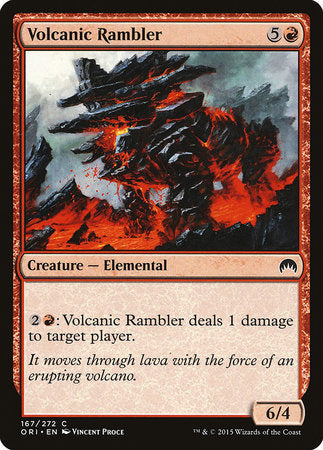 Volcanic Rambler [Magic Origins] | Dumpster Cat Games