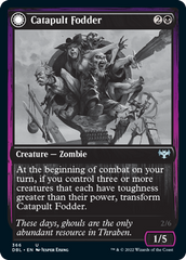 Catapult Fodder // Catapult Captain [Innistrad: Double Feature] | Dumpster Cat Games