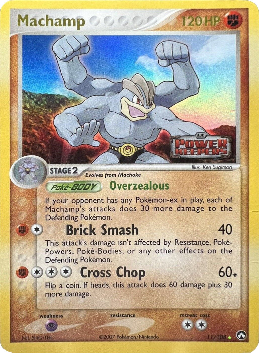 Machamp (11/108) (Stamped) [EX: Power Keepers] | Dumpster Cat Games