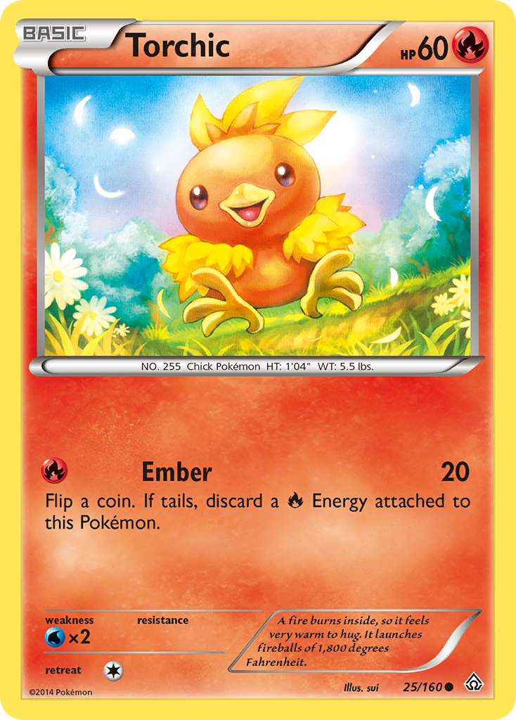 Torchic (25/160) [XY: Primal Clash] | Dumpster Cat Games