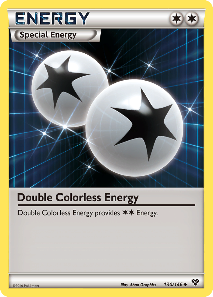 Double Colorless Energy (130/146) [XY: Base Set] | Dumpster Cat Games