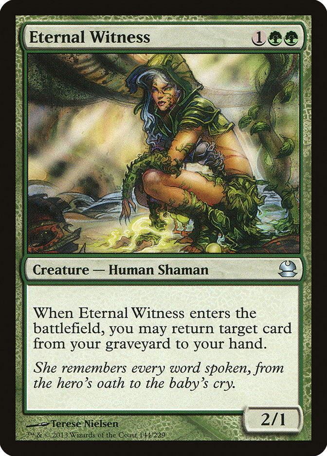 Eternal Witness [Modern Masters] | Dumpster Cat Games