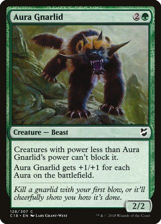 Aura Gnarlid [Commander 2018] | Dumpster Cat Games