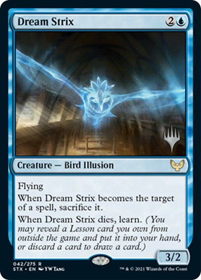 Dream Strix (Promo Pack) [Strixhaven: School of Mages Promos] | Dumpster Cat Games