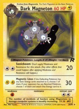 Dark Magneton (28/82) [Team Rocket Unlimited] | Dumpster Cat Games