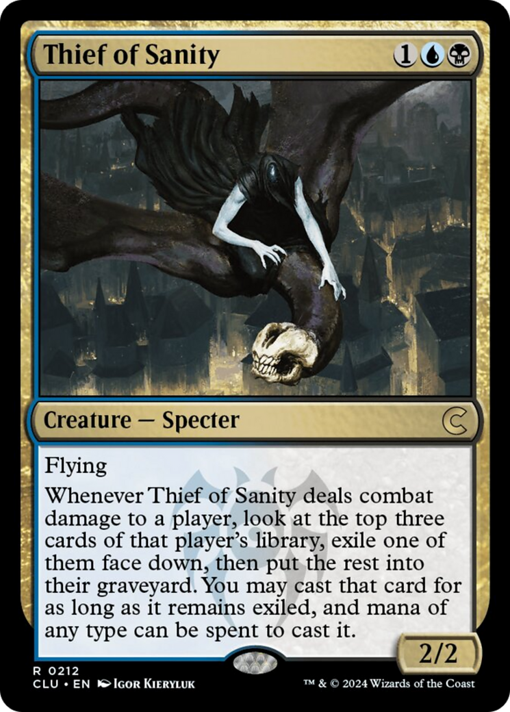 Thief of Sanity [Ravnica: Clue Edition] | Dumpster Cat Games