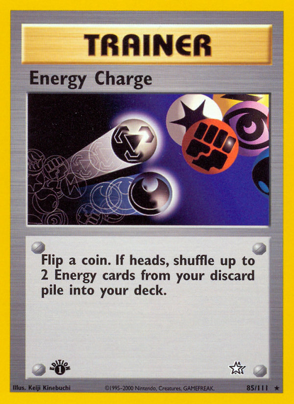 Energy Charge (85/111) [Neo Genesis 1st Edition] | Dumpster Cat Games