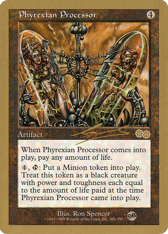 Phyrexian Processor (Nicolas Labarre) (SB) [World Championship Decks 2000] | Dumpster Cat Games