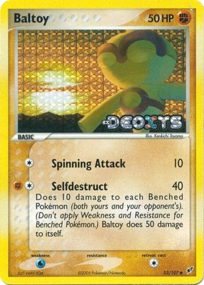 Baltoy (53/107) (Stamped) [EX: Deoxys] | Dumpster Cat Games