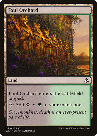 Foul Orchard [Amonkhet] | Dumpster Cat Games