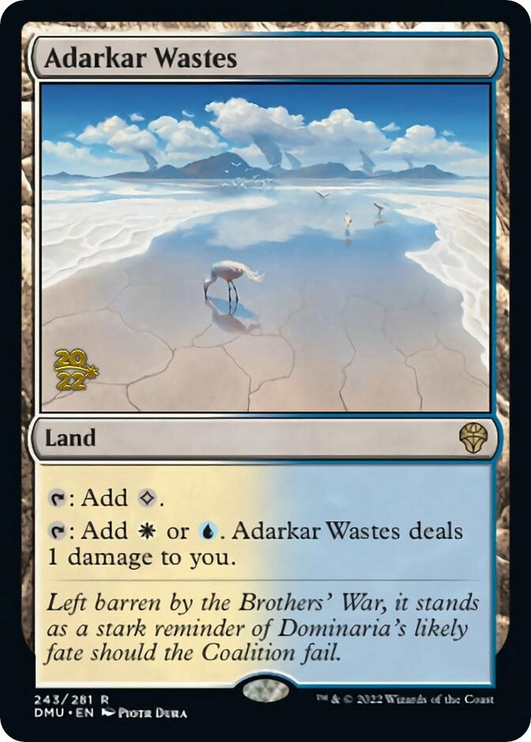 Adarkar Wastes [Dominaria United Prerelease Promos] | Dumpster Cat Games