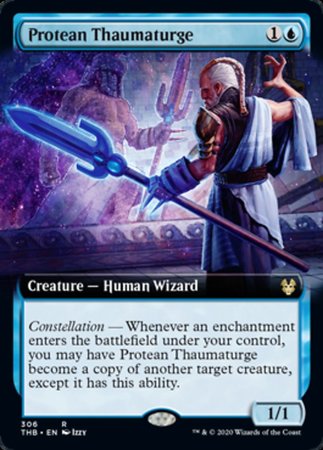 Protean Thaumaturge (Extended Art) [Theros Beyond Death] | Dumpster Cat Games