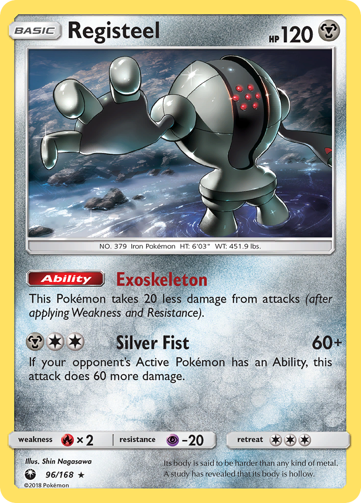 Registeel (96/168) [Sun & Moon: Celestial Storm] | Dumpster Cat Games