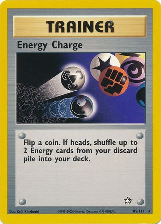 Energy Charge (85/111) [Neo Genesis Unlimited] | Dumpster Cat Games