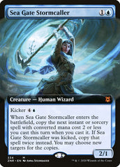 Sea Gate Stormcaller (Extended Art) [Zendikar Rising] | Dumpster Cat Games