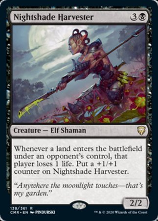 Nightshade Harvester [Commander Legends] | Dumpster Cat Games