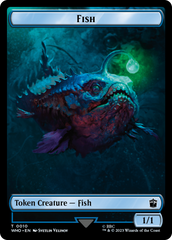 Fish // Alien Insect Double-Sided Token [Doctor Who Tokens] | Dumpster Cat Games