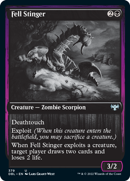 Fell Stinger [Innistrad: Double Feature] | Dumpster Cat Games