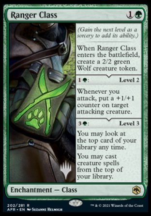 Ranger Class (Promo Pack) [Dungeons & Dragons: Adventures in the Forgotten Realms Promos] | Dumpster Cat Games